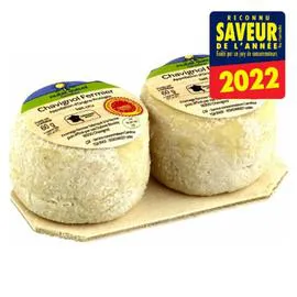 FILIÈRE QUALITÉ CARREFOUR Fromages de chèvre Chavignol AOP 2x60g