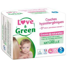 LOVE & GREEN Couches bébé taille 5 : 11-25 kg x40