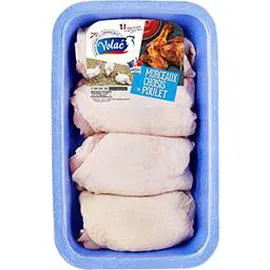 VOLAÉ Hauts de cuisses de poulet jaune x4 580g