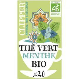 CLIPPER Thé vert Bio menthe 35g