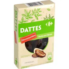 CARREFOUR Dattes Deglet Nour dénoyautées 250g