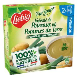 LIEBIG Soupe velouté de poireaux & pommes de terre 2x300ml