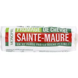 MONOPRIX Fromage de chèvre Sainte Maure 200g