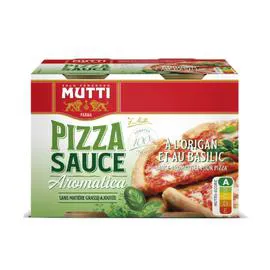 MUTTI Sauce pour pizza à l'origan et au basilic 2x400g