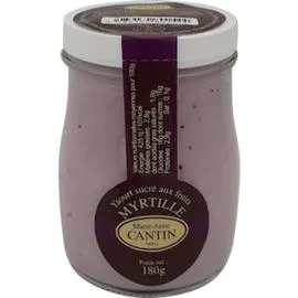 MARIE-ANNE CANTIN Yaourt Brassé Myrtille 180g