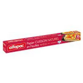 ALFAPAC Feuilles Papier Cuisson x15