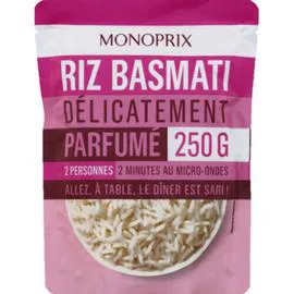 MONOPRIX Riz basmati délicatement parfumé 250g
