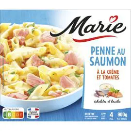 MARIE Plat cuisiné Penne saumon 900g