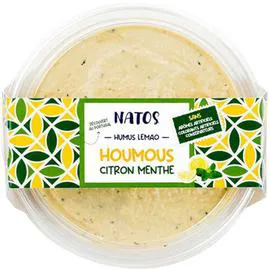 NATOS Houmous citron menthe 180g