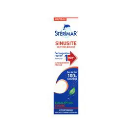 STERIMAR Traitement nez sinusite décongestiin eau de mer eucalypus cuivre 50ml