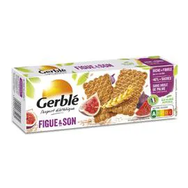 GERBLÉ Biscuits figue et son 210g