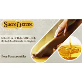 SUCRE DERME Sucre à épiler au miel pour peaux sensibles 300g