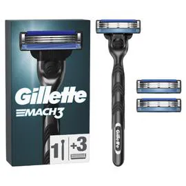 GILLETTE Rasoir Pour Homme Mach3 3Lames l'unité