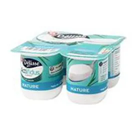 MARQUE REPÈRE, DÉLISSE Actifidus Delisse Nature 4x125g