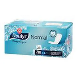 MARQUE REPÈRE, DOULYS Protège-slips Aloé Vera Ultra-mince Normal Plié - x30 x30