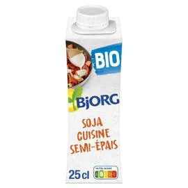 BJORG Sauce soja cuisine semi-épaisse bio 250ml