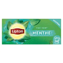 LIPTON Thé vert menthe x30 48g