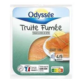 ODYSSÉE Truite fumée 120g