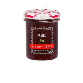 ALBERT MÉNÈS Confiture extra de fraise bio 230g