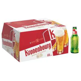 KRONENBOURG Bière Blonde d'Alsace 30x25cl