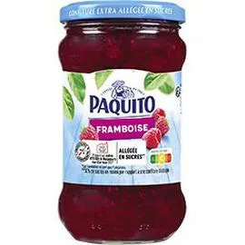 PAQUITO Confiture allégée framboise 335g