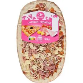 CARREFOUR CLASSIC' Pizza jambon fromage 180g