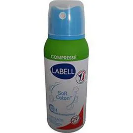 LABELL Anti-transpirant compressé 48 h Soft Coton 100ml