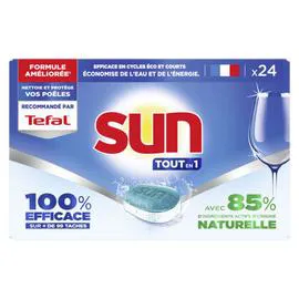 SUN Tout en 1 Tablette Lave-Vaisselle x24