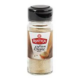 MARQUE REPÈRE, RUSTICA Poivre blanc Moulu 36g