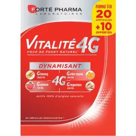 FORTÉ PHARMA Compléments alimentaires dynamisant x30