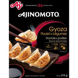 AJINOMOTO Plat cuisiné Gyoza poulet légumes 212g