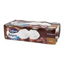 MARQUE REPÈRE, DÉLISSE Dessert Liégeois Chocolat Café 8x100g