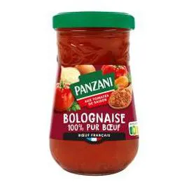 PANZANI Sauce bolognaise pur boeuf 200g