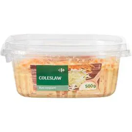 CARREFOUR Coleslaw duo craquant 500g