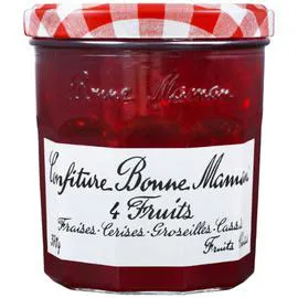 BONNE MAMAN Confiture 4 fruits 370g