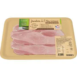 TALLEC Jambon À L'Ancienne Cuit Au Torchon 2 Tranches 120g