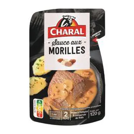 CHARAL Sauce aux Morilles 2 personnes 120g