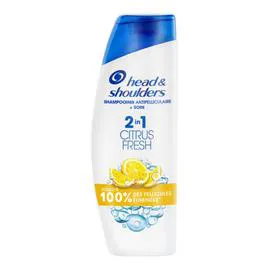 HEAD & SHOULDERS 2en1 citrus fresh shampoing antipelliculaire 300ml