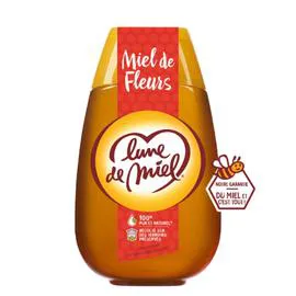 LUNE DE MIEL Miel de fleurs 500g