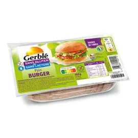GERBLÉ Pain burger à la farine de soja 300g
