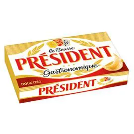 PRÉSIDENT Beurre Doux Gastronomique 125g