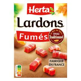HERTA Lardons fumés 200g