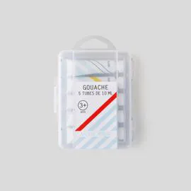 MONOPRIX MAISON Gouaches - 5 Tubes - 10Ml l'unité