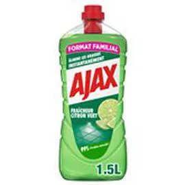 AJAX Nettoyant ménager Citron vert 1,5l