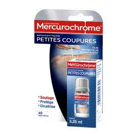 MERCUROCHROME Pansement liquide petites coupures 3,25ml