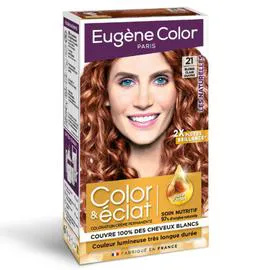 EUGÈNE COLOR Coloration Permanente blond clair cuivré 21 115ml
