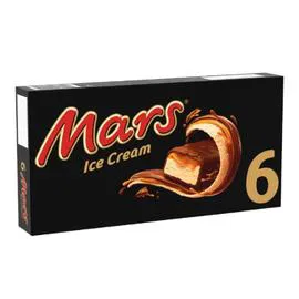 MARS Glaces barres glacées chocolat caramel 240g