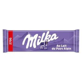 MILKA Chocolat Au Lait du Pays Alpin 270g