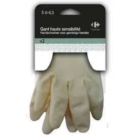 CARREFOUR Gants haute sensibilité T6 l'unité