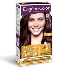 EUGÈNE COLOR Coloration Permanente châtain acajou 4 115ml